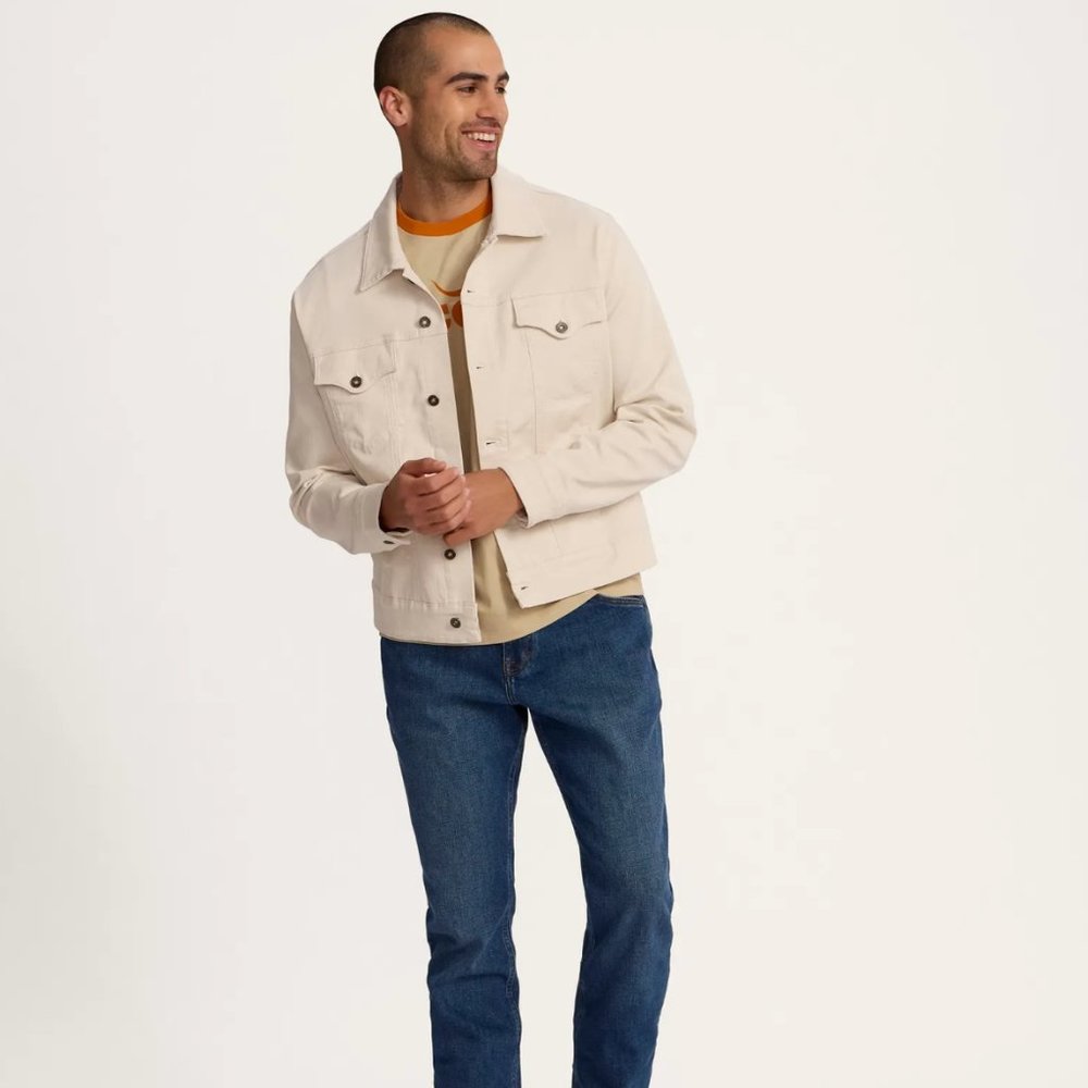 {Tecovas} Western Twill Trucker Jacket